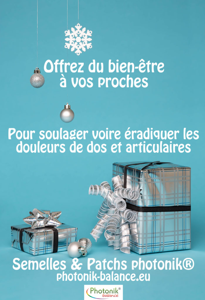 Semelles et Patchs Photonik pour soulager voire éradiquer les douleurs de dos et articulaires.